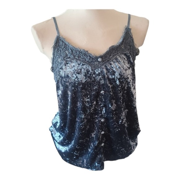 NWOT Esqualo Crush Velvet Camisole size 10 - Picture 3 of 10
